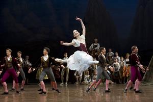 Hannah O'Neill et le corps de ballet